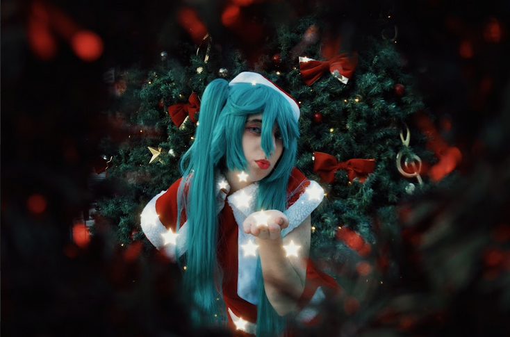 Miku Christmas en ALTO PALERMO