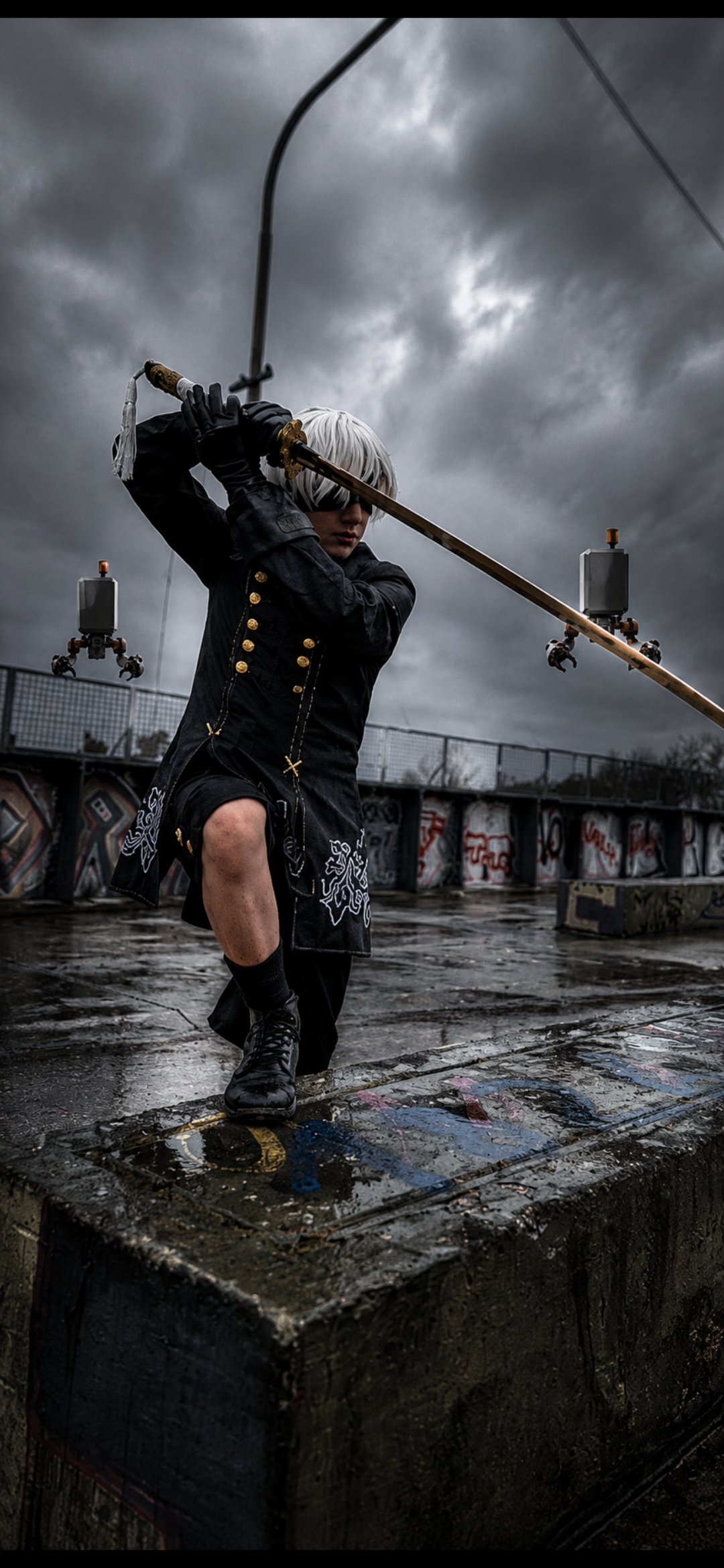 Cospla de 9S — NieR:Automata, el androide explorador de YoRHa