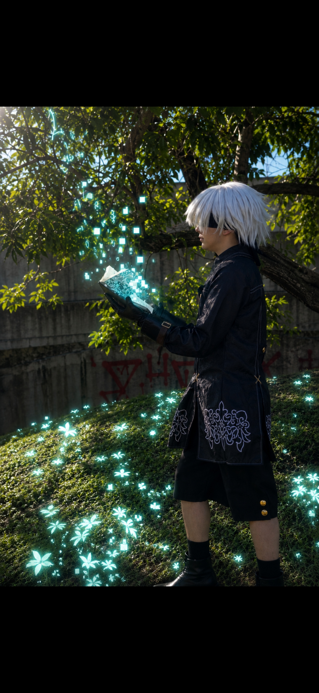 Cospla de 9S — NieR:Automata, el androide explorador de YoRHa