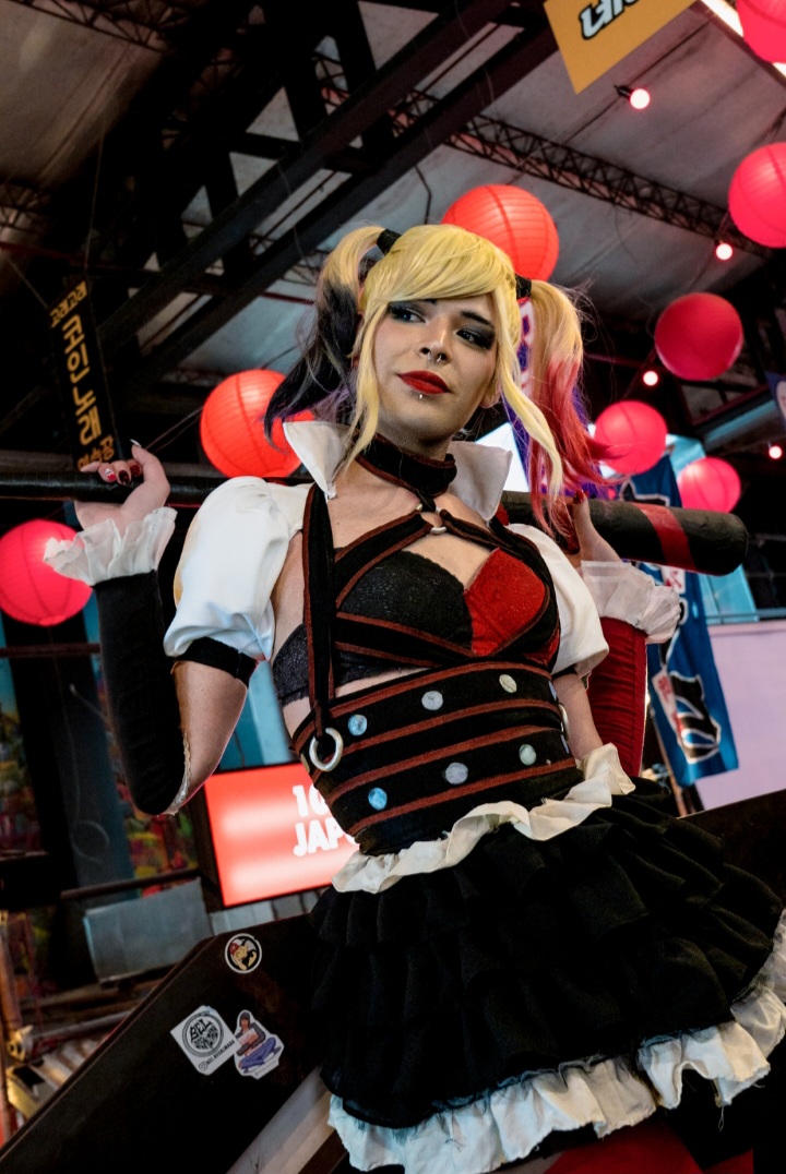 Cosplay Harley Quinn Arkham knight (fotos por: @lauri.gonz